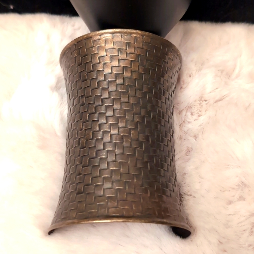 Vintage Brass Cuff Bracelet